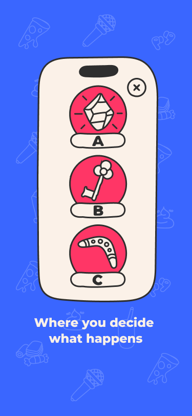 Step three in the onboarding flow, explainging how the pick